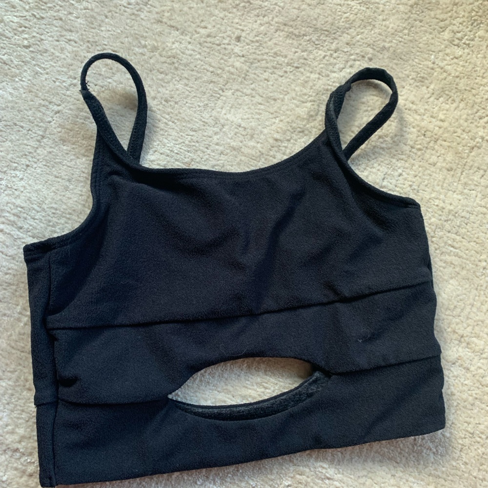 FIVE THE LABEL DANCE TOP BLACK RARE SUPER CUTE NEVER WORN